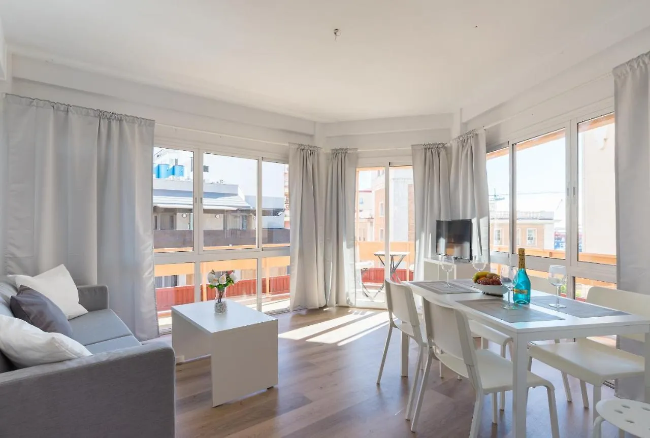 Soho Centro Terrace 2 Rooms Young People Only Malaga Apartment